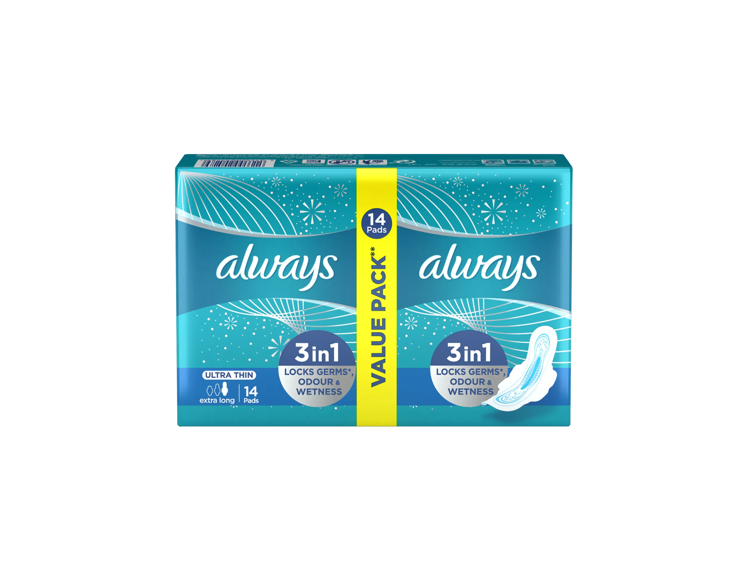 Always Ultra Thin (XL 14 Pads)