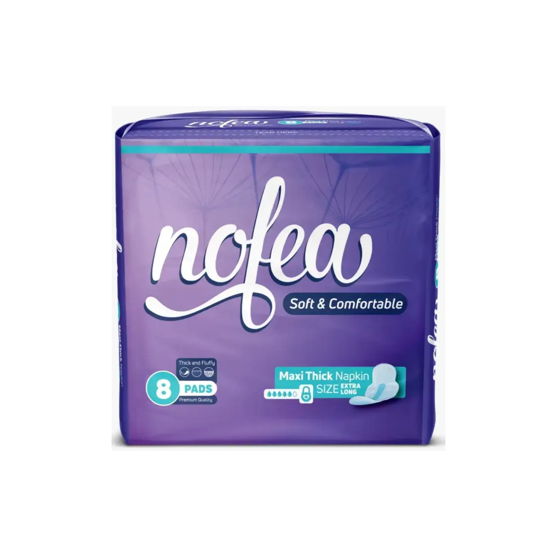 Nofea Maxi Thick Extra Long 8 Pcs