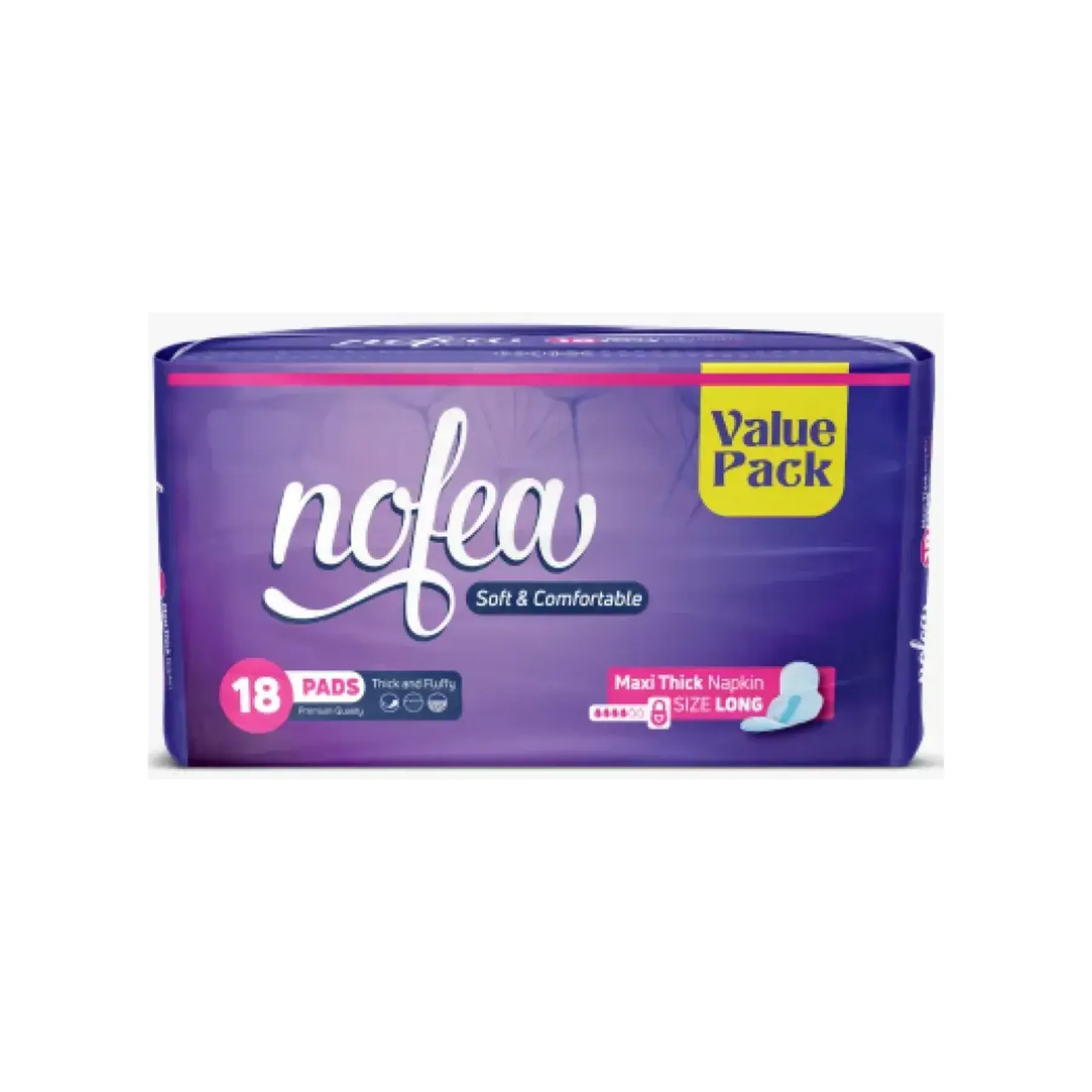 Nofea Maxi Thick Long Value 18 Pcs