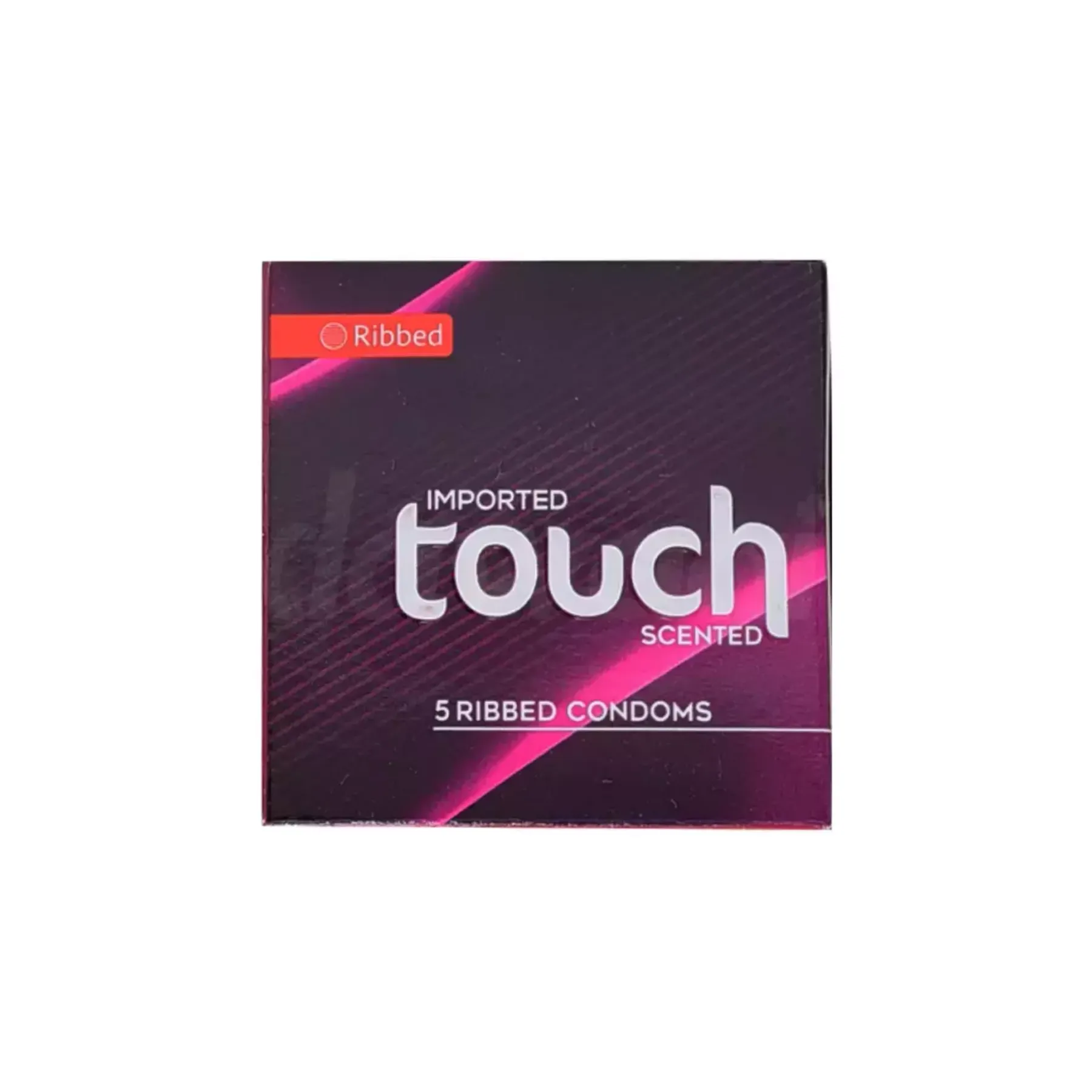 Touch Ribbed 5s Condom Pack
