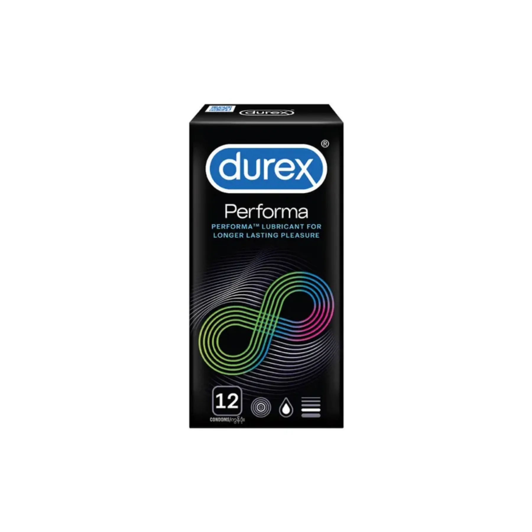 Durex Condoms Performa Longer Lasting Timing Condoms 3Pcs - Pack of 4