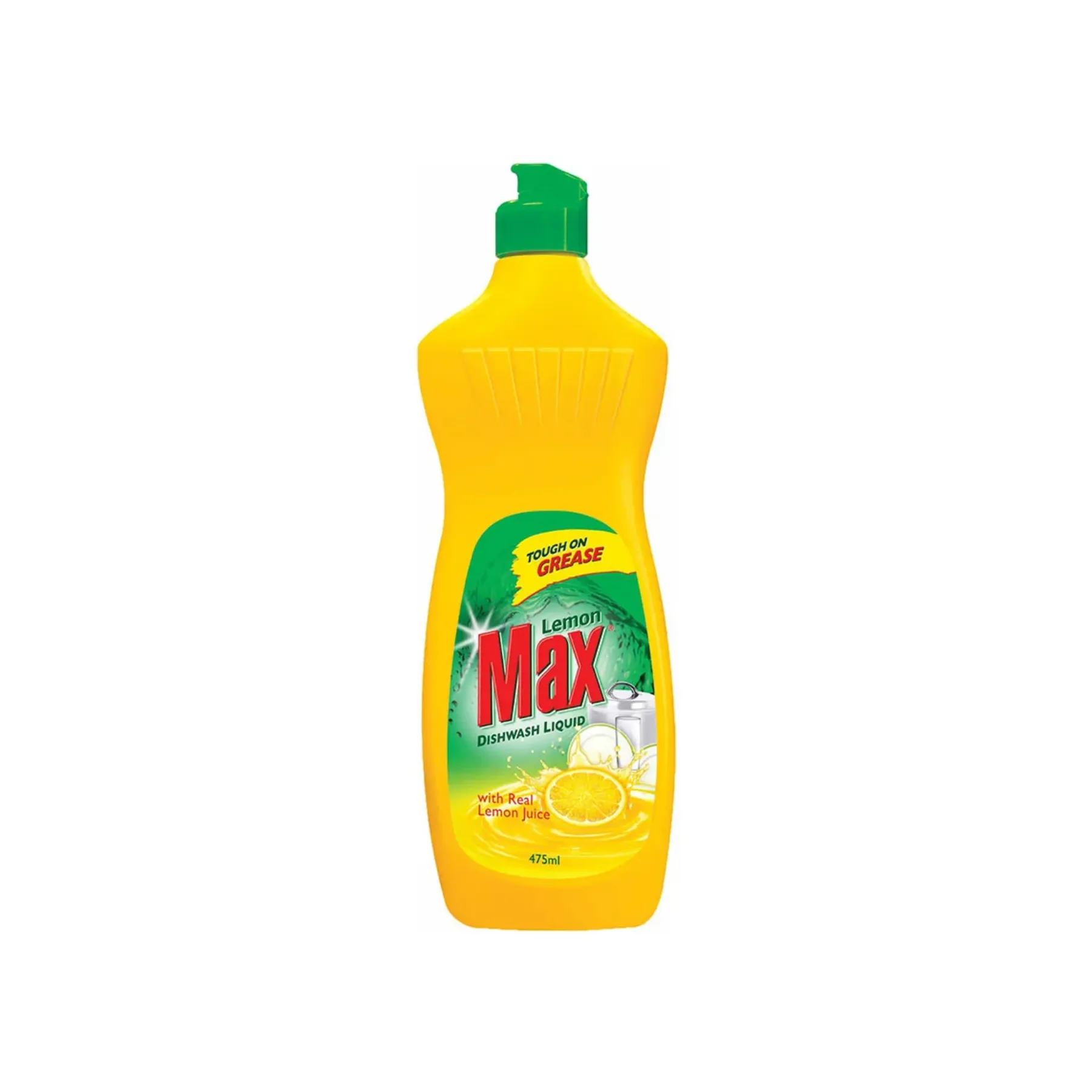 Lemon Max Dishwash Liquid Bottle 475 ml