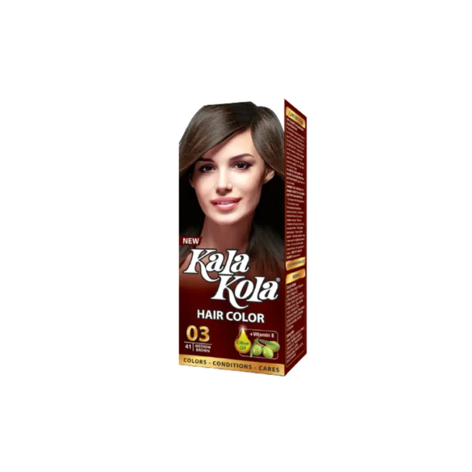 KalaKola Hair Color 03 Medium Brown 50 ml