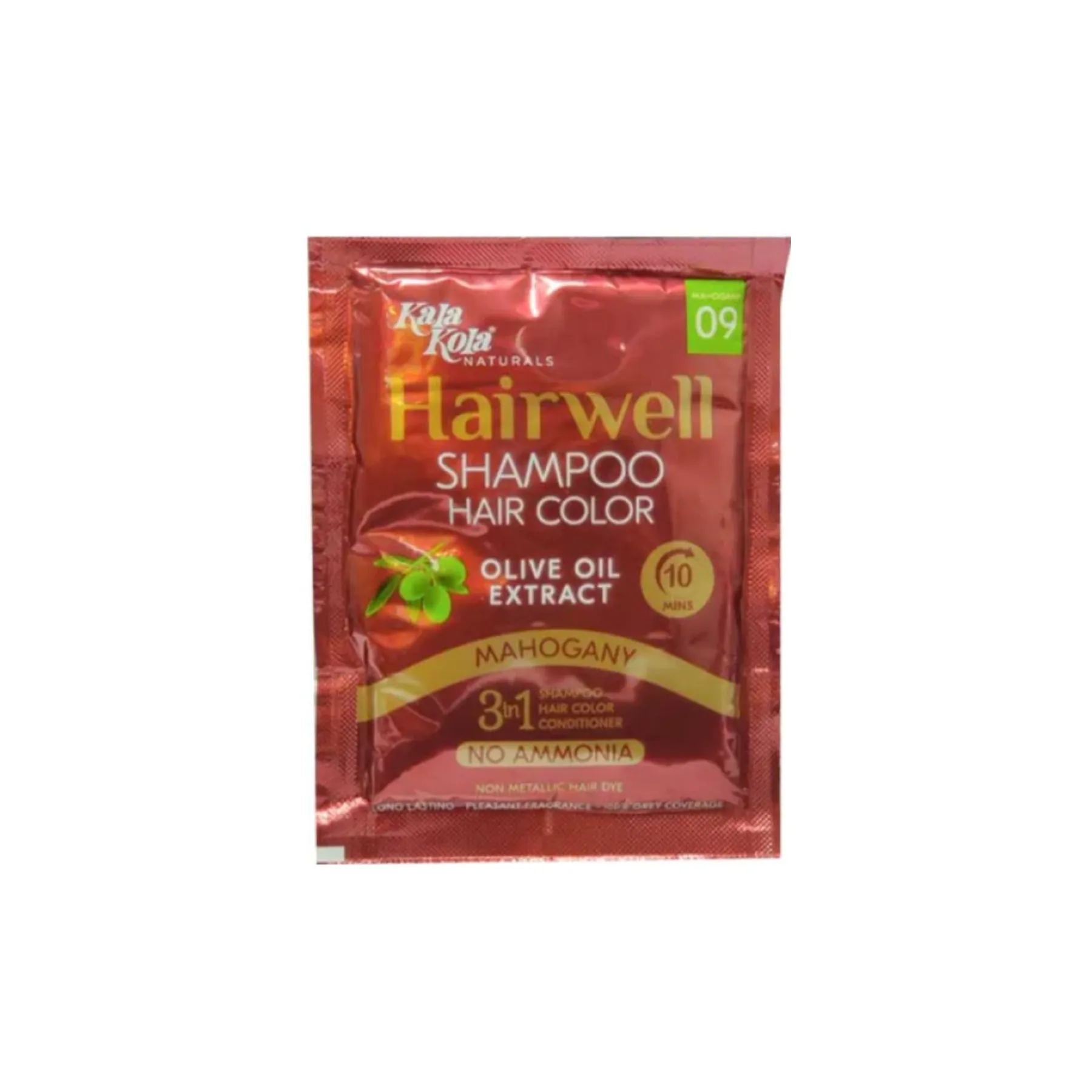 Kala Kola Hairwell Shampoo Hair Color Mahogany 25 ml