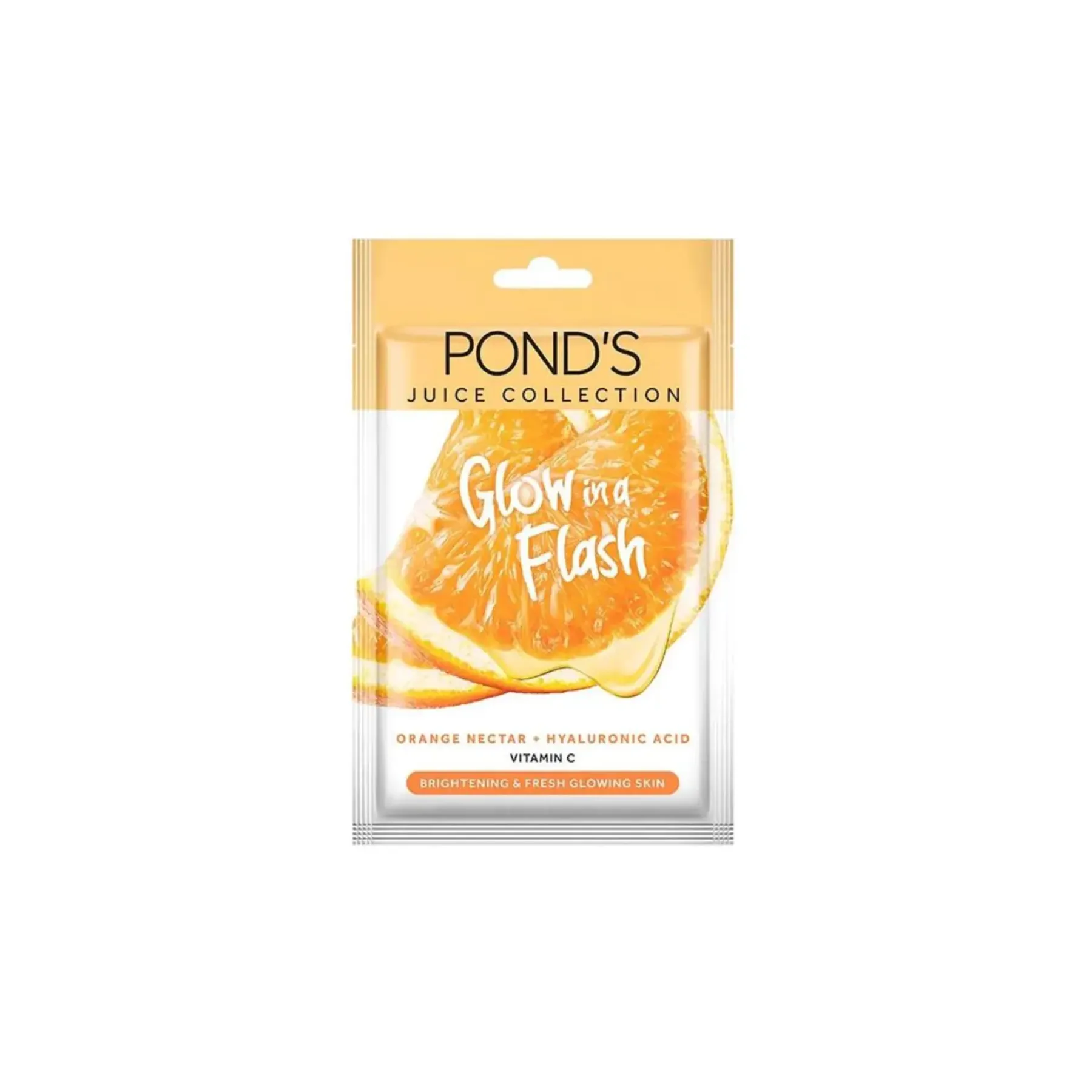 Ponds Sheet Mask Orange Nectar + Hyaluronic Acid 20 gm