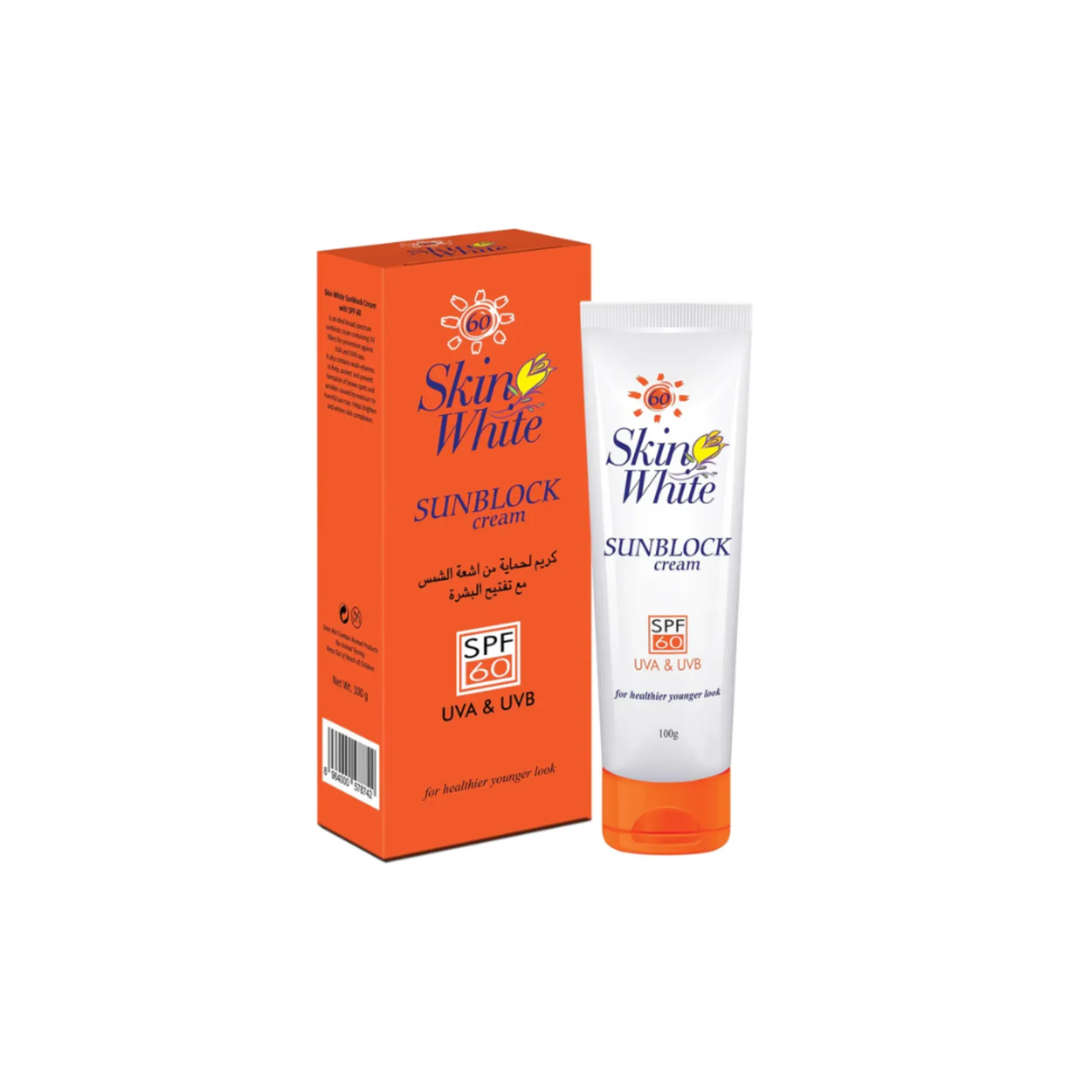 Skin White Sun Block Cream 100 gm SPF 90
