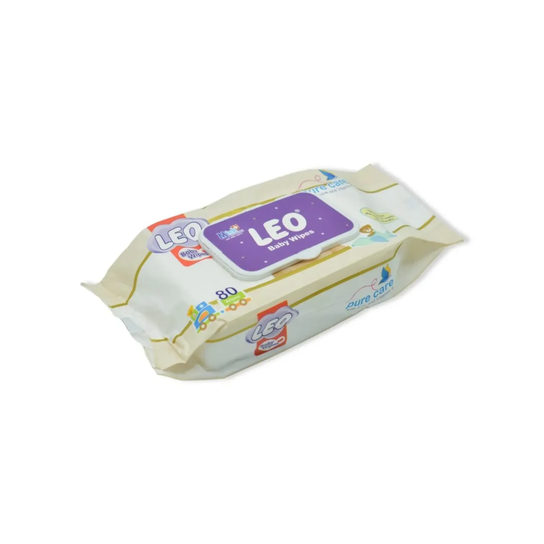 Leo Baby Wipes Large (1x80)