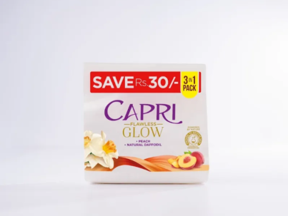 full-1751534482055-Capri_Flawless_Glow_Peach_Soap_150_gm_28Pack_of_3295B15D.webp
